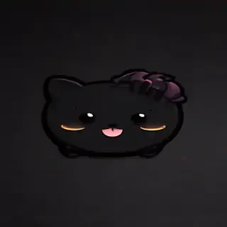 cute black iphone wallpaper