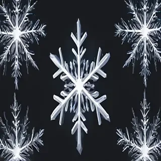 snowflake transparent background