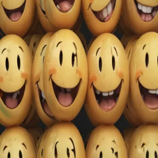 smiley face no background