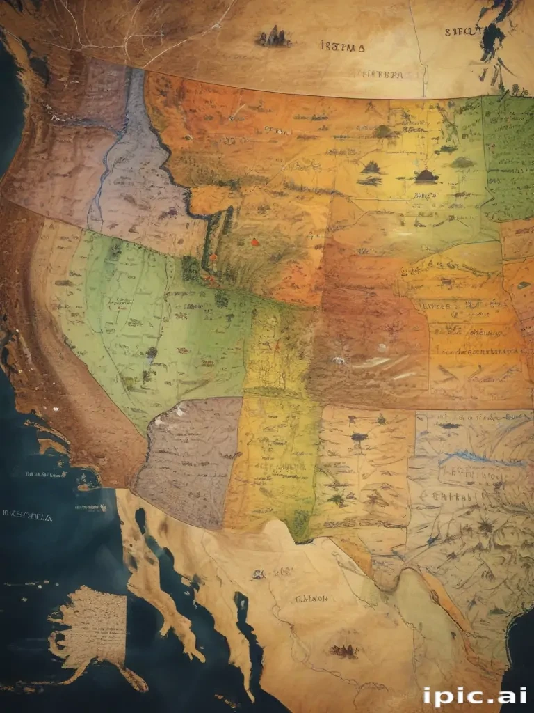 map of the usa states