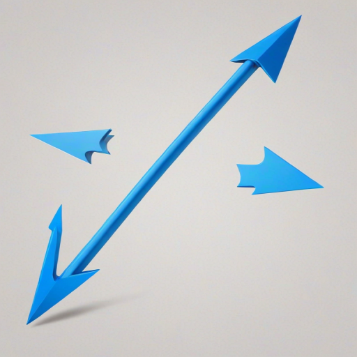 blue arrow png