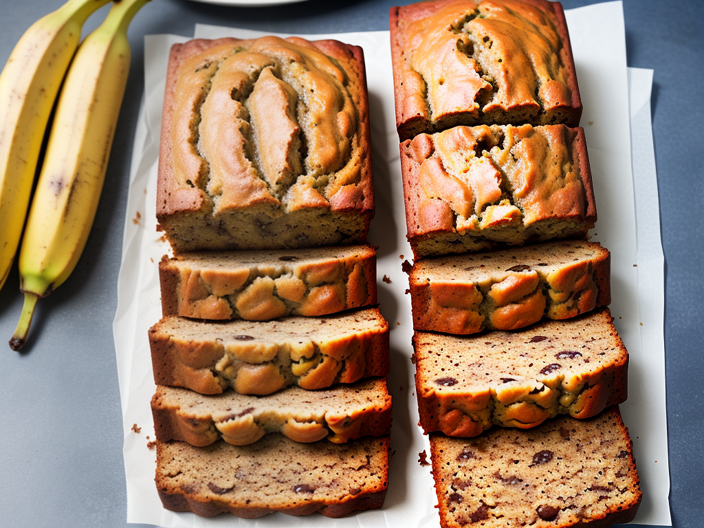 three ingredient banana bread without cake mix