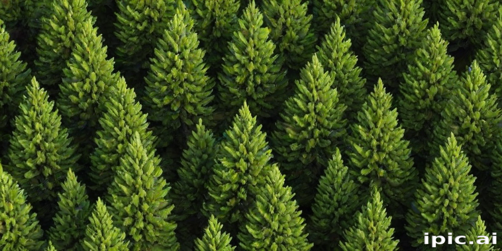 pine trees transparent background