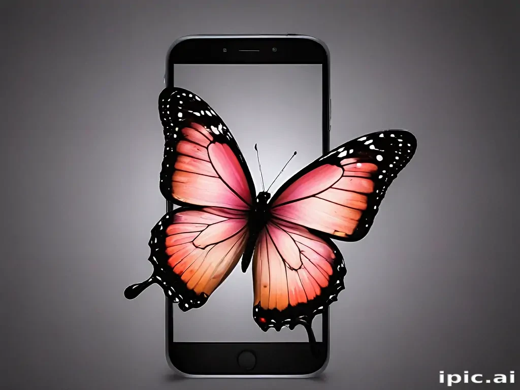 wallpaper iphone butterfly