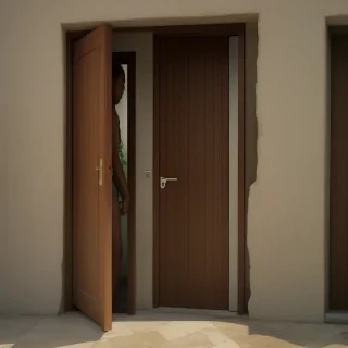 opening door png