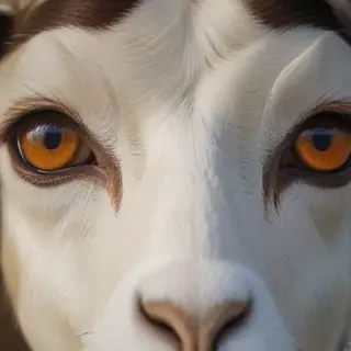 goat eyes
