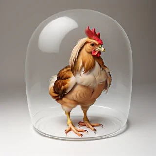 chicken transparent
