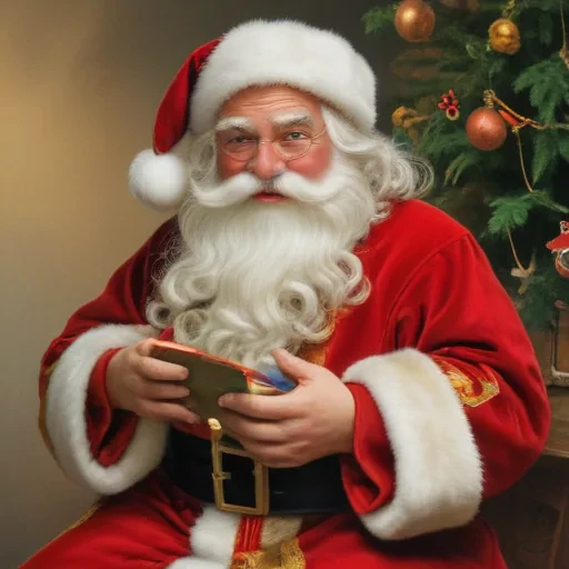 vintage santa image