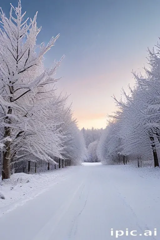 winter zoom background