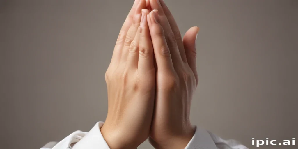 praying hand png