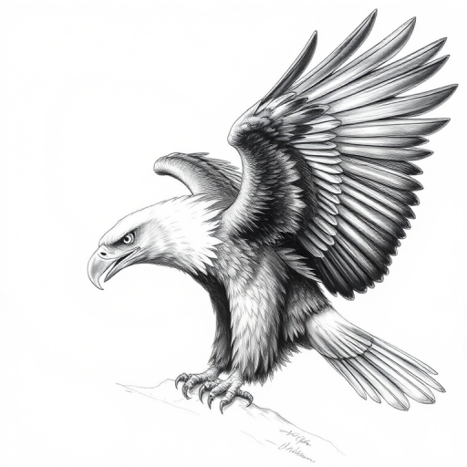 eagle drawing