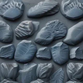 grey blue aesthetic