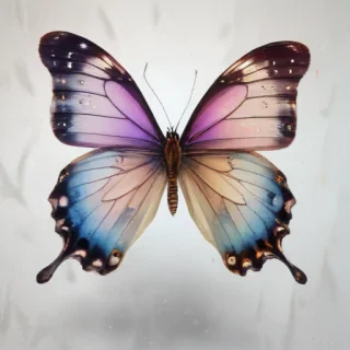 butterflies transparent background