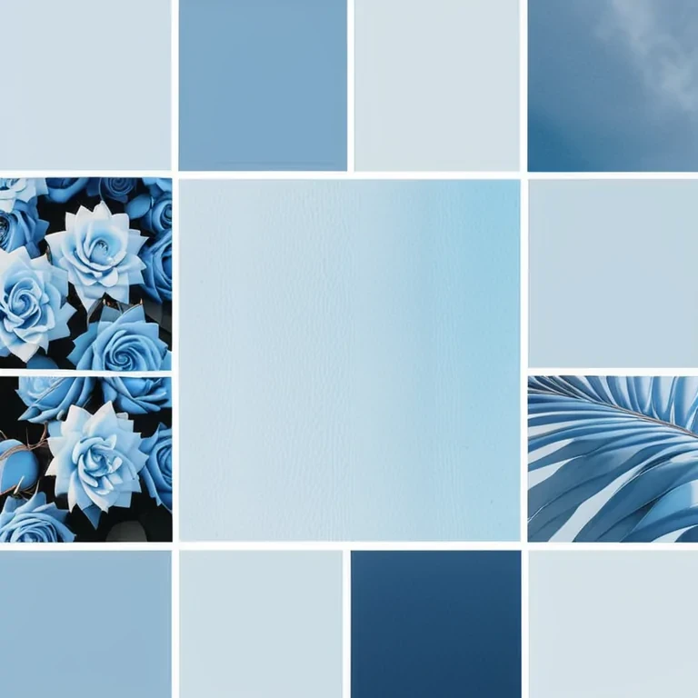 blue aesthetic photos