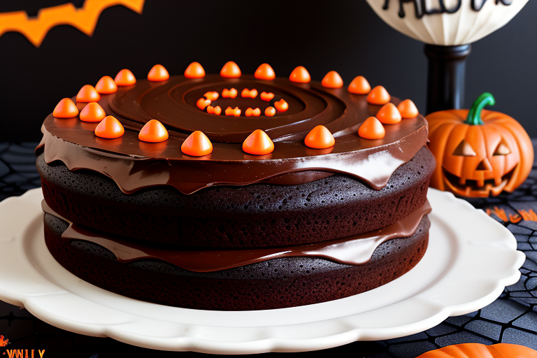 chocolate cake recipe from scratch easy halloween