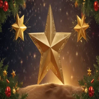 christmas stars clipart