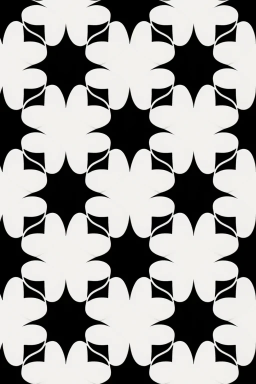 white and black pattern