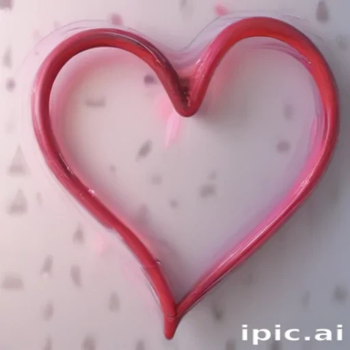 blurry heart wallpaper