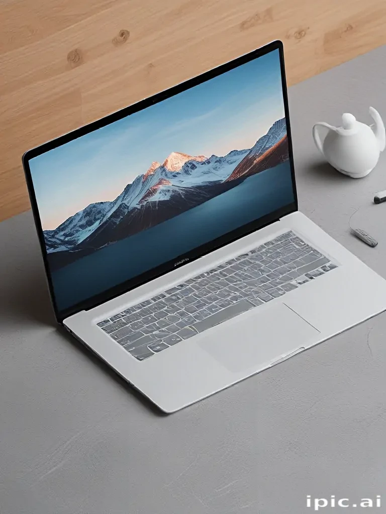 free laptop mockup