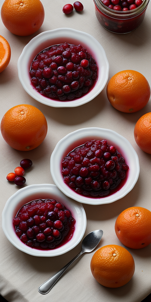 cranberry sauce with mandarin oranges