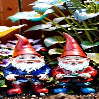 garden gnomes