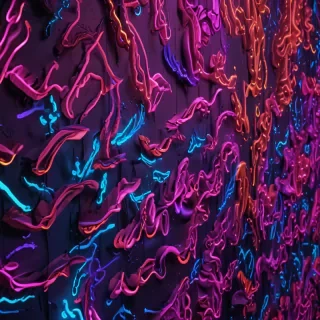 neon background aesthetic