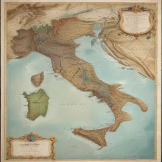 map of italy