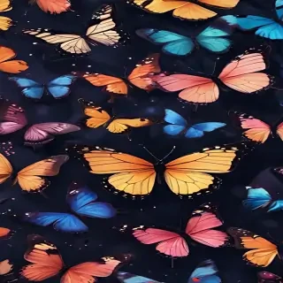 aesthetic butterfly background