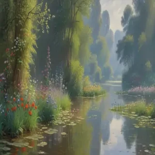 claude monet wallpaper
