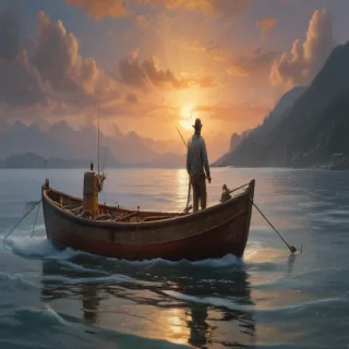 rod in fishing