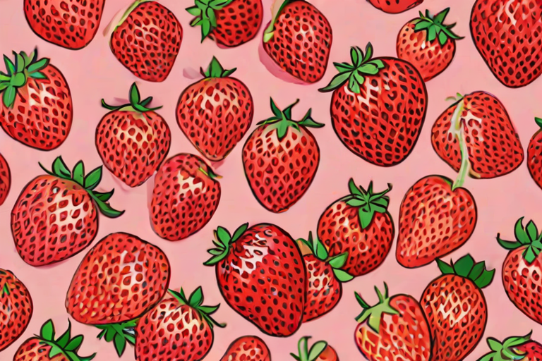 aesthetic strawberry wallpaper