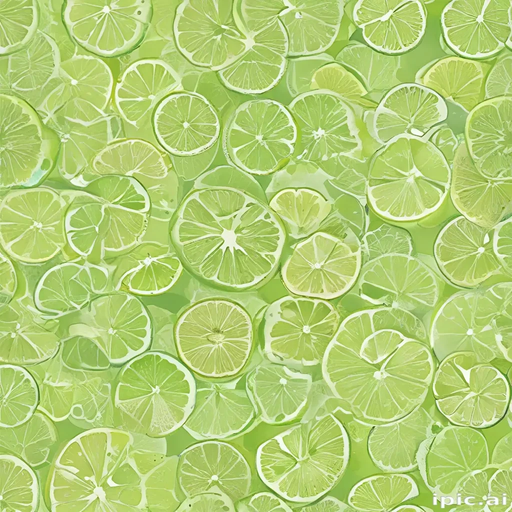 lime green background