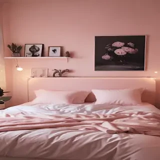 aesthetic bedroom background
