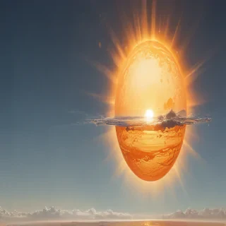 transparent sun