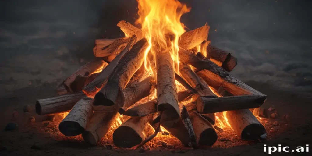 camp fire png