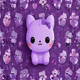 purple cute wallpaper