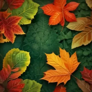 background leaves