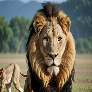 lion roar png