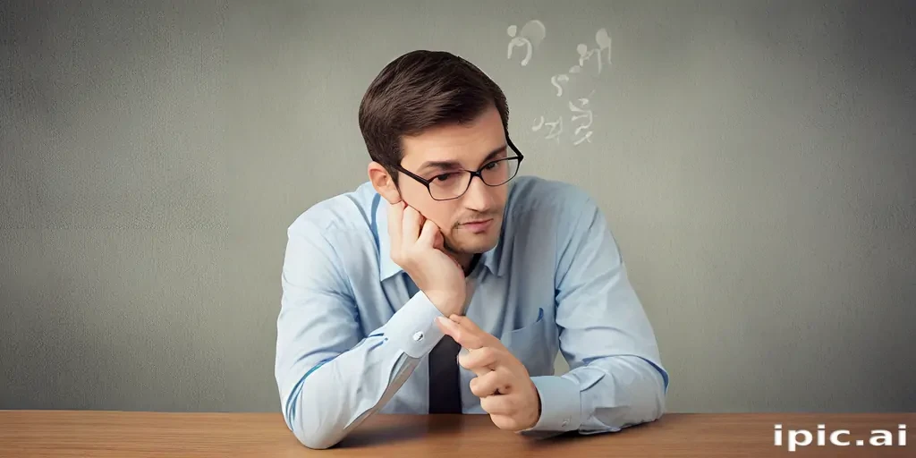 thinking person