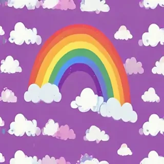 cute rainbow backgrounds