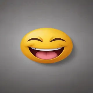 laugh emoji