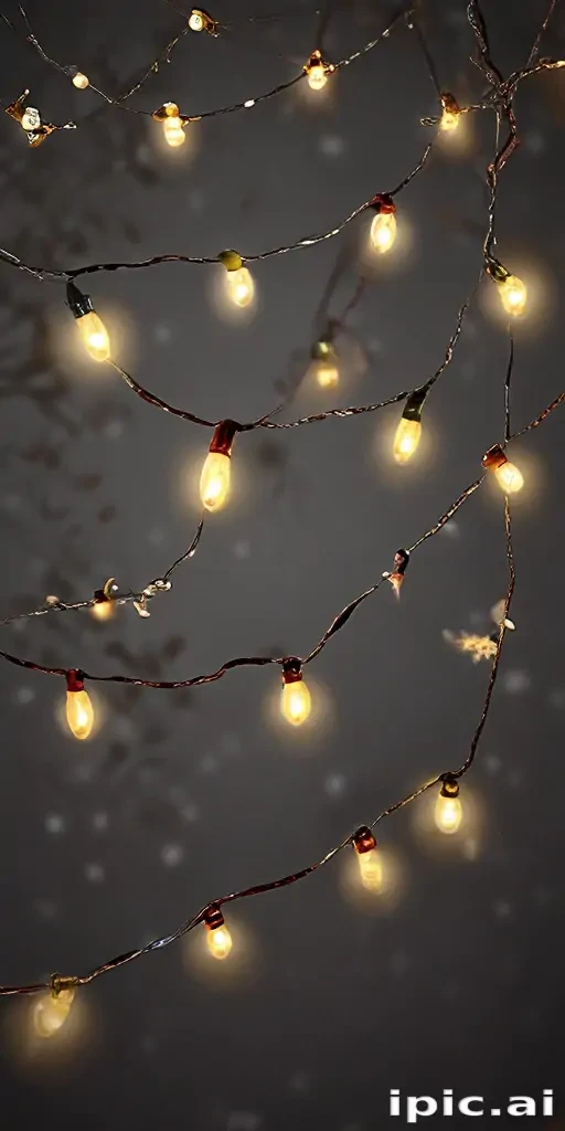 xmas lights png