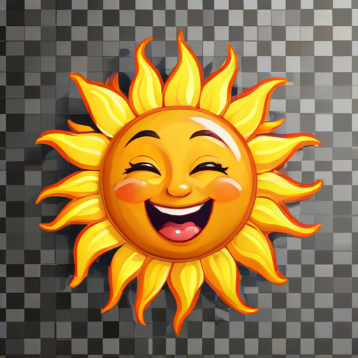 cartoon sun png