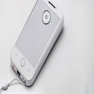 white phone icon
