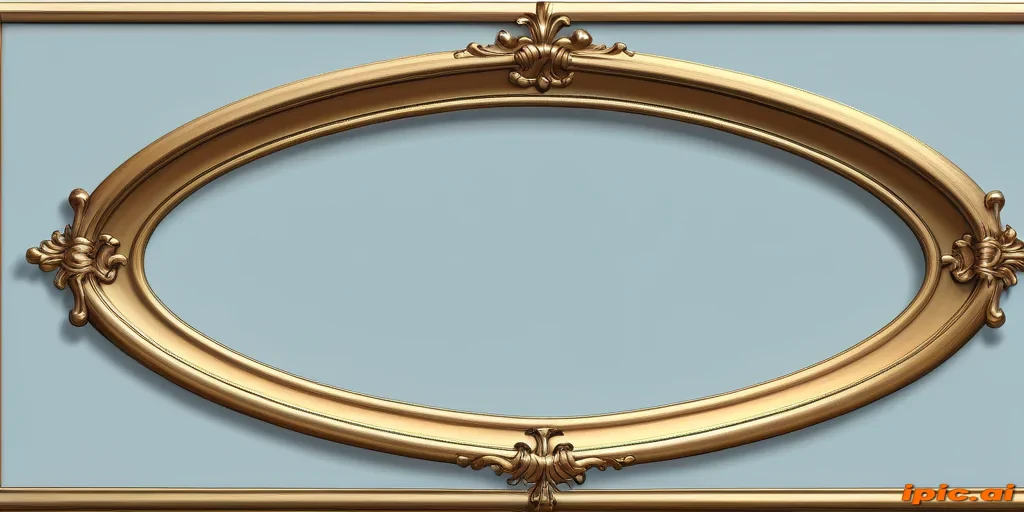 oval frame clipart
