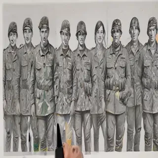 army drawing