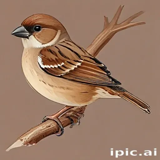 sparrow clipart