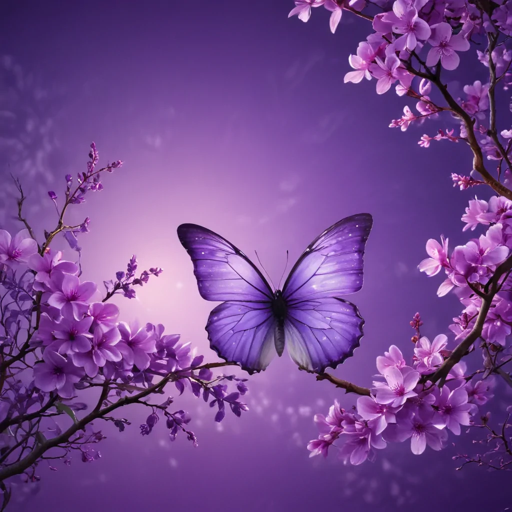 cute purple wallpapers