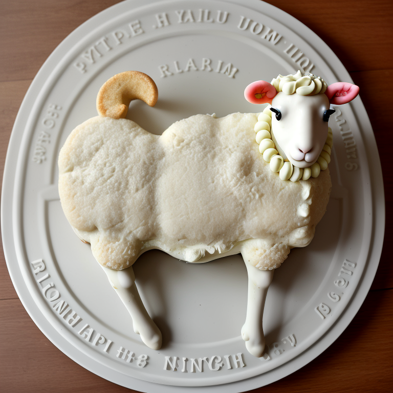 lamb cake cast iron mold