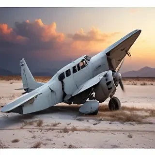 crashed plane png